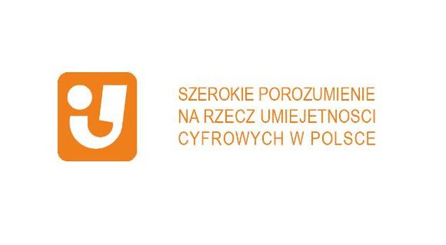 Powiększ obraz: Logo Szerokiego Porozumienia na Rzecz Kompetencji Cyfrowych